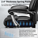 600Lbs Big and Tall Reclinging Office Chair ,Heavy Duty Computer Desk Chair