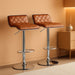 Adjustable Bar Stools Set of 2, Bar Height Stools for Kitchen Counter