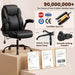 Office Desk Chair, Computer Chair with Inflatable Lumbar Support