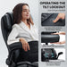 500Lbs Big and Tall Office Chair Adjustable Lumbar Support for Back Pain, Extra Wide Seat Executive Office Chair Thick Armrest Pad, Heavy Duty Base&Upgraded Wheels, Ergonomic Desk Chair