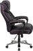 Hercules Series High-Back Swivel Leathersoft Office Chair, Ergonomic Executive Chair with Headrest and Adjustable Height, Black