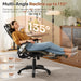 Ergonomic Office Chair with Footrest – High Back Executive Mesh Desk Chair for Corporate & Home, 135° Recline Task Computer Chair with Flip-Up Arms, Wide Seat, Class-4 Cylinder, 300 LBS - GY01BC-FT