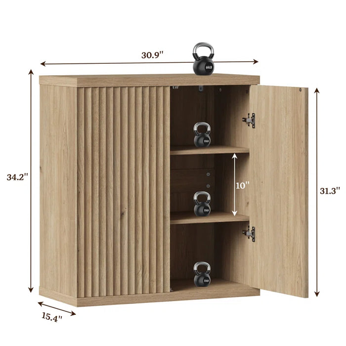 Cesiro Accent Cabinet with Adjustable Shelves