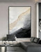 Handcrafted Monochrome Wall Art 32x48 Coastal Framed
