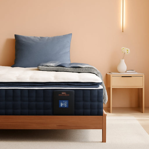 Queen Size Thermoregulating Hybrid Memory Foam Mattress