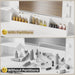 White Premium Illuminated Makeup Vanity With Outlet
