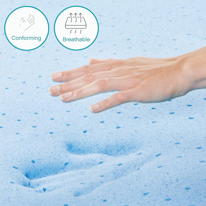 Memory Foam Mattress Queen FourPointFiveInch Foldable Sleeper