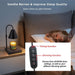 Candle Warmer Lamp, Stepless Dimming Candle Warmer Lamp with Timer & Dimmer Height Adjustable Compatible with Jars Scented Wax for Home Decor (Metal Base-Black)