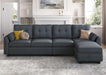 Convertible L-Shaped Sectional Sofa for Small Spaces