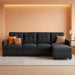 Convertible L-Shaped Sectional Sofa for Small Spaces