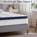 King Mattress 12 Inch, Hybrid King Size Mattress with Memory Foam & Pocket Springs, Certipur-Us Certified, Medium Firm, Motion Isolation, King Bed Mattress in a Box for Pressure Relief
