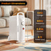 700W Electric Oil Filled Radiator Heater with Adjustable Thermostat