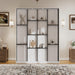 White Queen Murphy Bed With UltraIntegratedStorage