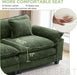 120 Inches Emerald Chenille Modular Sectional Sofa