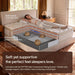 14 Inch King Size Mattress Hybrid King Mattress with Memory Foam & Pocket Coils, Medium Firm, Motion Isolation, Pressure Relief, Certipur-Us (White, King)