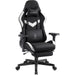 Ergonomic Gaming Chair with Massage and Footrest