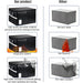 Portable Fireproof Document Storage Box