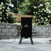 ® 30-Inch Electric Vertical BBQ Smoker with Analog Temperature Control, Chrome Smoking Racks and 535 Cooking Square Inches in Black, Model MB20070210