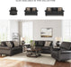 Queen Sofa Sleeper Anthracite Black MemoryFoamUltra