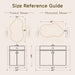 24"X40" Wall Mirror Irregular Mirror for Bathroom Bedroom & Entryway