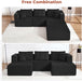 100Inch U Shaped Oversized Modular Sofa LuxuriousCorduroy