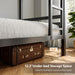 IndustrialStrength Alloy Metal Twin Bunk Bed Black