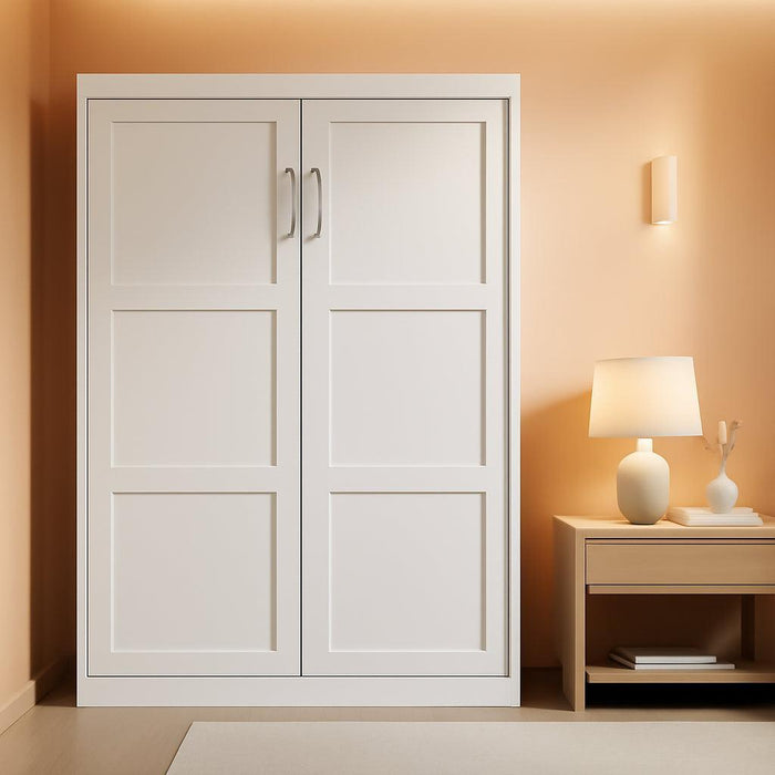 Pur Queen Murphy Bed, 65-Inch Space-Saving Sleeping Arrangement for Multipurpose Area, Bedroom, Guest Room, or Living Room