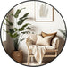 Twenty Inch Elegant Matte Black Architectural Mirror