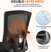 500 Lbs Big and Tall Office Chair with Spring-Supported for Heavy People