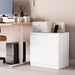 White Wood Dresser for Bedroom, 3 Drawer Dresser for Clothes Storage, Modern Dressers with Wide Drawers, Wide Wooden Chest Drawers for Living Room, Entryway, TV Stand