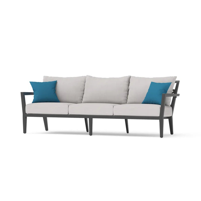 Calliann 4 Piece Sofa Seating Group with Sunbrella Cushion Covers