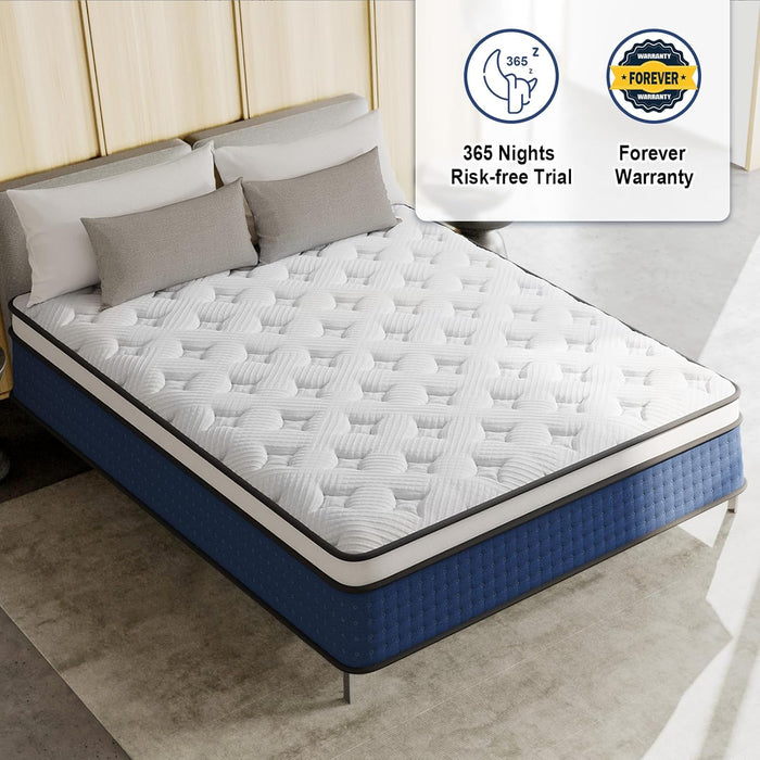 Queen 14 Inch UltraHighDensity Memory Foam Mattress