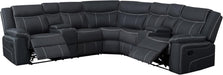 Modern 5-Seater Reclining Sectional Sofa with Storage