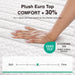 12 Inch Queen Size Mattress, Hypoallergenic & Back Pain Relief, Hybrid Queen Mattresses in a Box with Smarts Coils, Fiberglass Free Certipur-Us Certified Colchones No Box Spring Needed