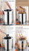 Stainless Steel Charcoal Smoker Grill,Portable Outdoor Smokers with Even Heat Distribution, with Heat-Resistant Handle, Small Charcoal Smoker for Grilling Meat Veggies(Double,Medium)