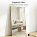 55"X30" Gold Landscape Bathroom Mirror for Double Vanity, Shatterproof Tempered Glass, Narrow Metal Frame, Ultra-Flush Wall-Mounted
