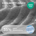 Coolnest Queen Mattress, 14 Inch Cooling Gel Queen Size Memory Foam Mattress for Cool Night Sleep, 5-Zone Ergo Support for Pressure Relief, Medium Firm, Certipur-Us Certified