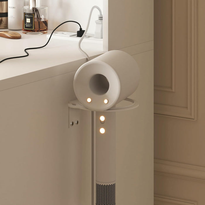 Vanity Desk With Ambient Illumination White Mirror