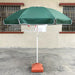 48 Inch Silver Glue Outdoor Sun Umbrella Can Be Printed with Logo, Double Bone Stall, Circular Umbrella