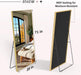 71" X 28" Full Body Mirror,Tempered Glass Shatterproof Full Length Mirror with Stand, Hanging, Wall Mounted Leaning for Bedroom Living Room Entryway