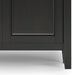 36 Inch Hickory Brown Storage Cabinet With Drawers