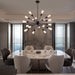 Black Sputnik Chandeliers 36 Inch Pendant Lighting