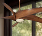 F905L-DK, Artemis XL5 LED Distressed Koa 62" Ceiling Fan with Light & Remote Control