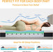 10 Inch Queen Mattress for Back Pain Relief & Cooling Sleep
