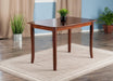 Inglewood Dining Table, Walnut, 47.24X29.53X29.13