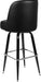 James 2 Pack Metal Barstool with Swivel Bucket Seat