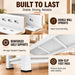 Metal Book Shelf Adjustable Heavy Duty Bookshelf with Tool-Free Assembly