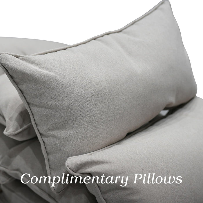 7-Piece Outdoor Dining Set, 4 Wicker Stackable Rattan Chairs ＆2 Wicker Swivel Rattan Chairs with 63'' Rectangular Patio Dining Table All Weather Frame Furniture Set