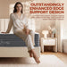 Queen Mattress, 12-Inch Hybrid, Medium Firm Euro Top