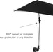 Versa-Brella UPF 50+ Personal Sun Shade - Portable Umbrella for Sports & Outdoors - Secure Clamp, 360-Degree Swivel Adjustable Position for Maximum Sun Protection - Compact with Carry Case